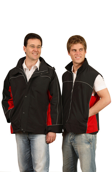 WinningSpirit JK18-Men’s 3-in-1 Jacket with Reversible Vest as L