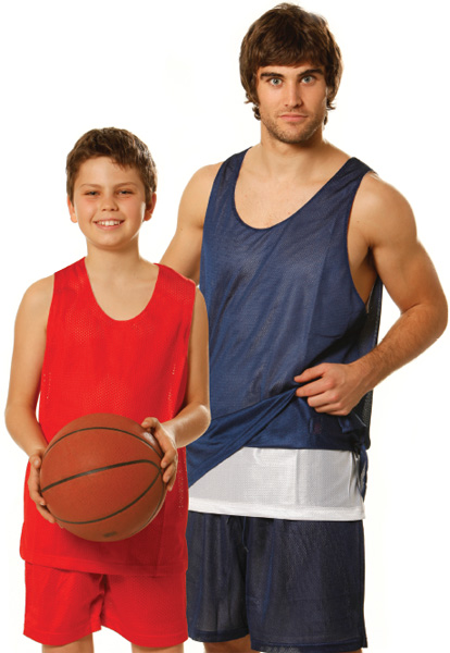 WinningSpirit TS81-Adults’ CoolDry® Basketball Singlet - Click Image to Close