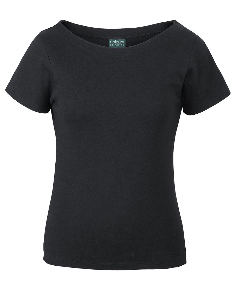 JBswear 1BTS - C of C Ladies S/S Boat Neck Tee