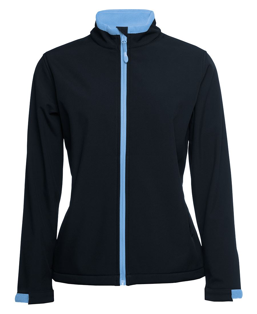 JBswear 3WSJ1-Ladies Water Resistant Softshell Jacket