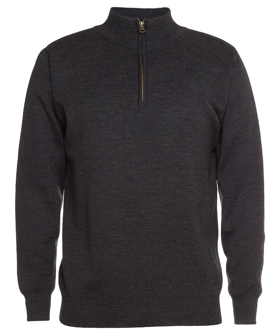 JBswear 6JHZ-wool blended 1/2 ZIP Pullover