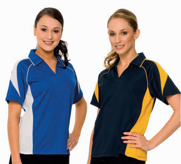 Auspirit 434-OLYMPIKOOL 160gm KOOLDRI LADIES POLO - Click Image to Close