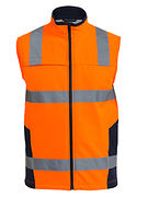 Bisley BV0348T-Hivi Softshell VEST with 3M - Click Image to Close