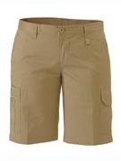 Bisley BSHL1999-Ladies Drill Light Weight Utility Short - Click Image to Close