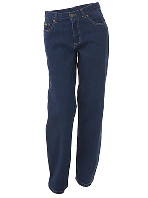 Bisley BPL6712-Ladies - Denim Stretch Jeans Stretch jeans 6 belt - Click Image to Close