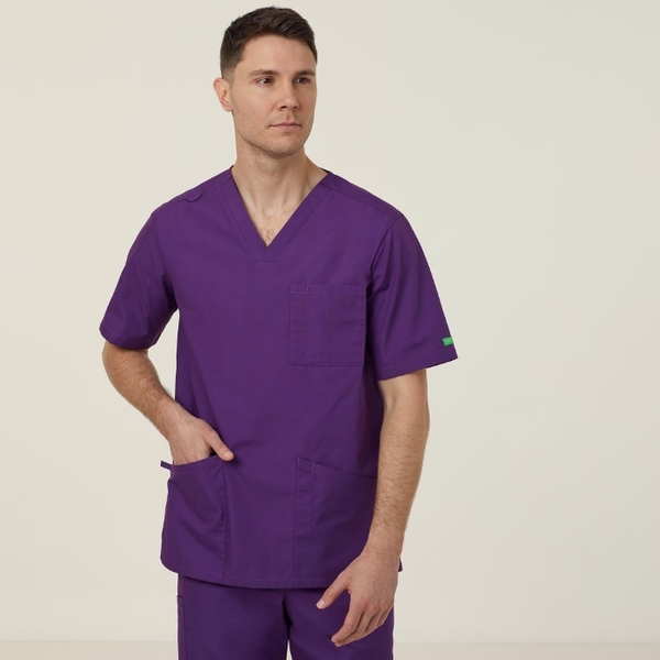 NNT-CATRFS Mens CHANG V NECK SCRUB TOP