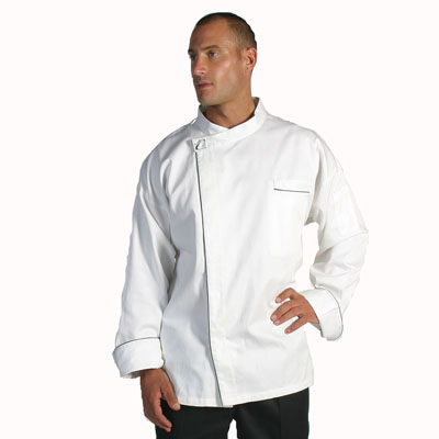 DNC 1124-190gsm Cool-Breeze Modern Cotton Jacket, L/S - Click Image to Close