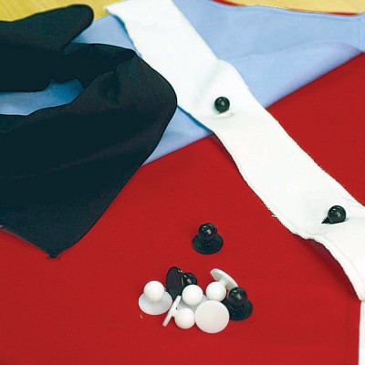 DNC 1751-Buttons (10 per pack) for Chef Jacket