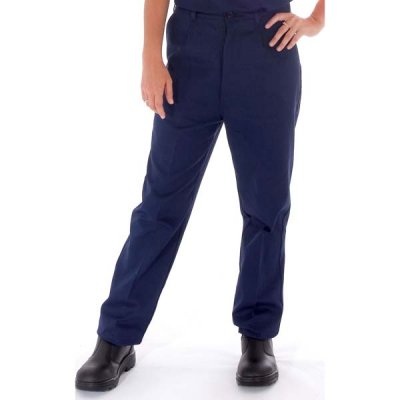 DNC 3321-311gsm Ladies Cotton Drill Pants - Click Image to Close