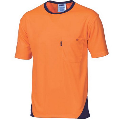 DNC 3711-175gsm HiVis Cool-Breathe Tee - Click Image to Close