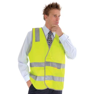 DNC 3803-Day/Night Safety Vest, 3M R/Tape - Click Image to Close