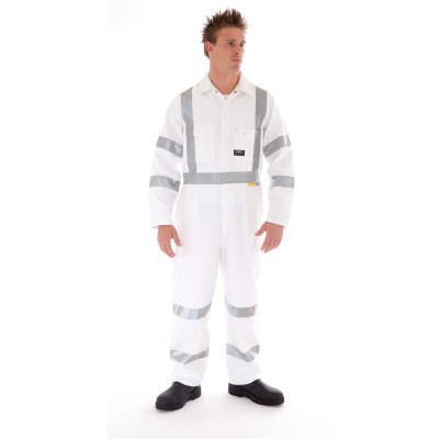 DNC 3856-311gsm RTA Standard Night Worker Coveralls with 3M8910 - Click Image to Close