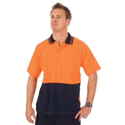 DNC 3905-200gsm HiVis Cool-Breeze Cotton Jersey Food Industry Po - Click Image to Close