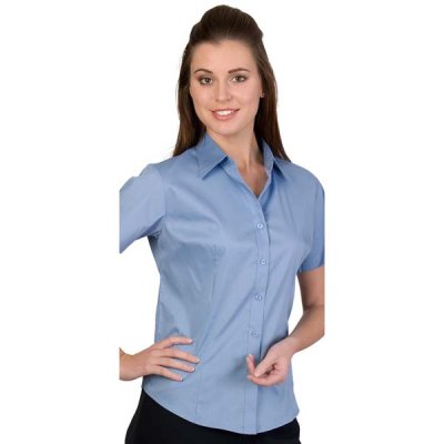 DNC 4231-120gsm 60% Cotton Ladies Premier Stretch Poplin Shirts,