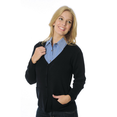 DNC 4332-Ladies Cardigan, Wool Blend - Click Image to Close