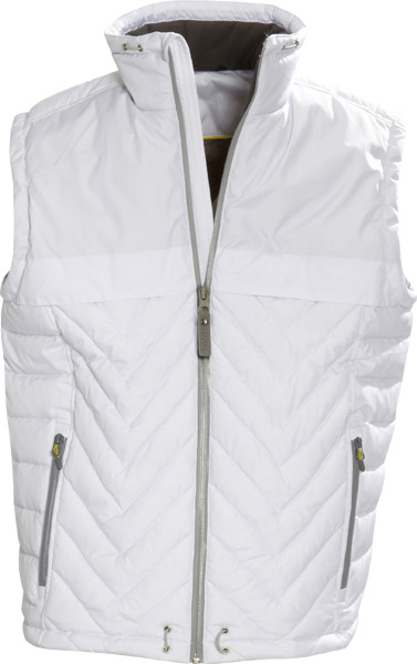 James Harvest Burney-Water repellent unisex padded vest with wat