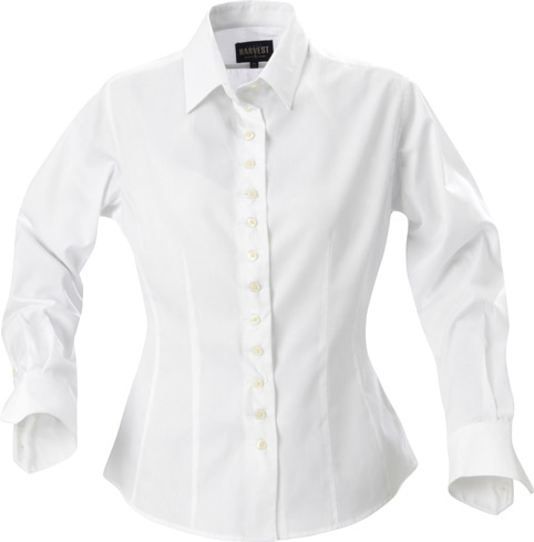 James Harvest Charlotte-Ladies blouse with easy care treatment.