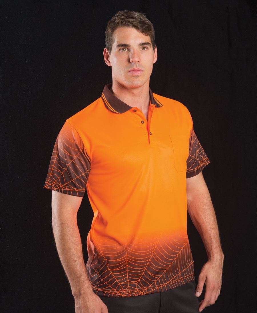 JBswear 6WPS-JBs Hi Vis Web Sublimation Polo - Click Image to Close