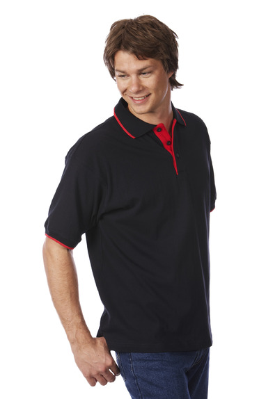 JBswear 2CT-JBs COTTON TIPPING POLO - Click Image to Close
