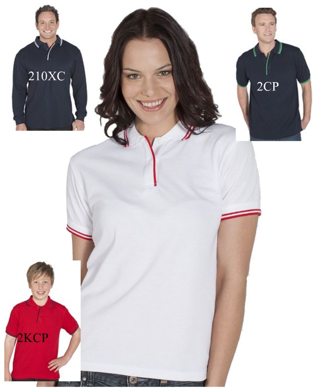 JBswear 2LCP-JBs LADIES CONTRAST POLO - Click Image to Close