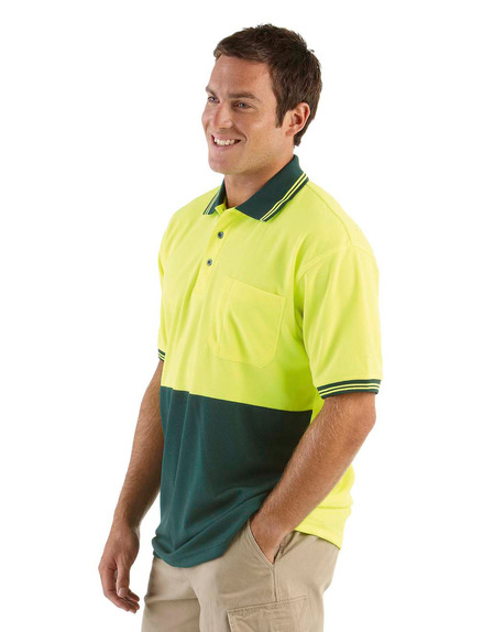 JBswear 6HVPS-JBs HI VIS S/S TRAD POLO - Click Image to Close