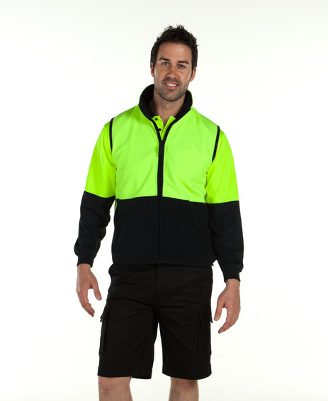 JBswear 6HVPV-JBs HI VIS POLAR VEST - Click Image to Close