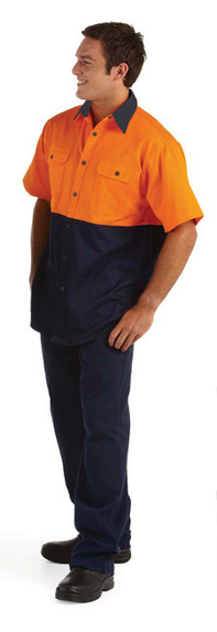 JBswear 6HWSS-JBs HI VIS S/S 150G SHIRT - Click Image to Close