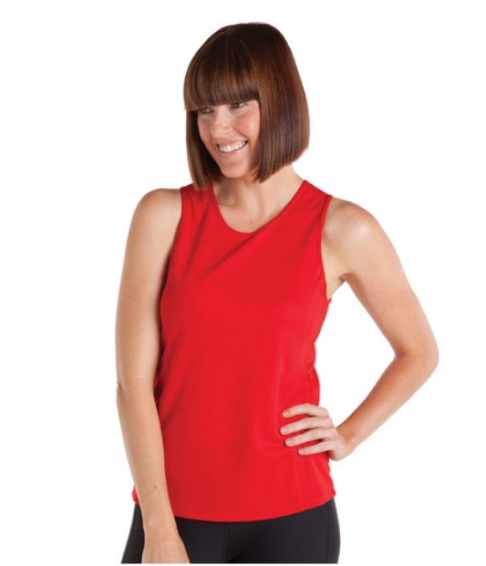 JBswear 7PS1-Podium Ladies Poly Singlet