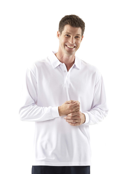 JBswear 7SP-PODIUM L/S POLY POLO - Click Image to Close