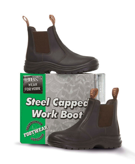 JBswear 9E1-JBs ELASTIC SIDED SAFETY BOOT - Click Image to Close