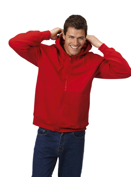 JBswear S3FH-COC ADULTS FULL ZIP FLEECY HOODIE - Click Image to Close