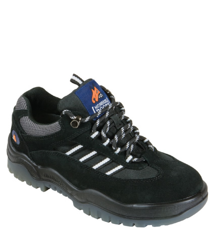 MongrelBoots 220080-Black Nubuck Jogger Safety Air zone DD TPU - Click Image to Close