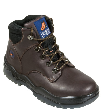 MongrelBoots 260030-Claret Kip L/U Safety - Click Image to Close