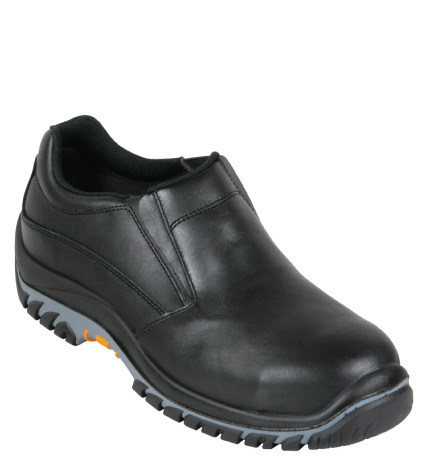 MongrelBoots 315085-Black Slip On Safety - Click Image to Close