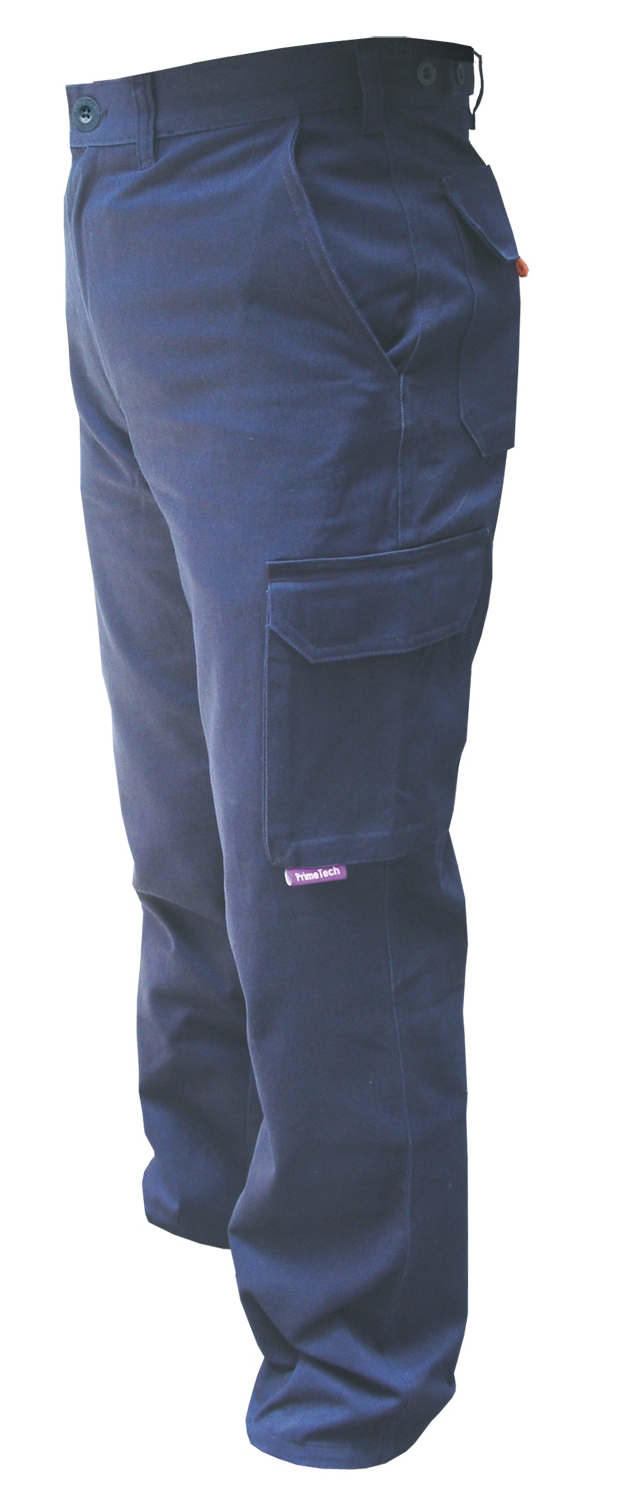 PrimeMover CH700 - Flame Retardant Cotton Drill Cargo Pants - Click Image to Close