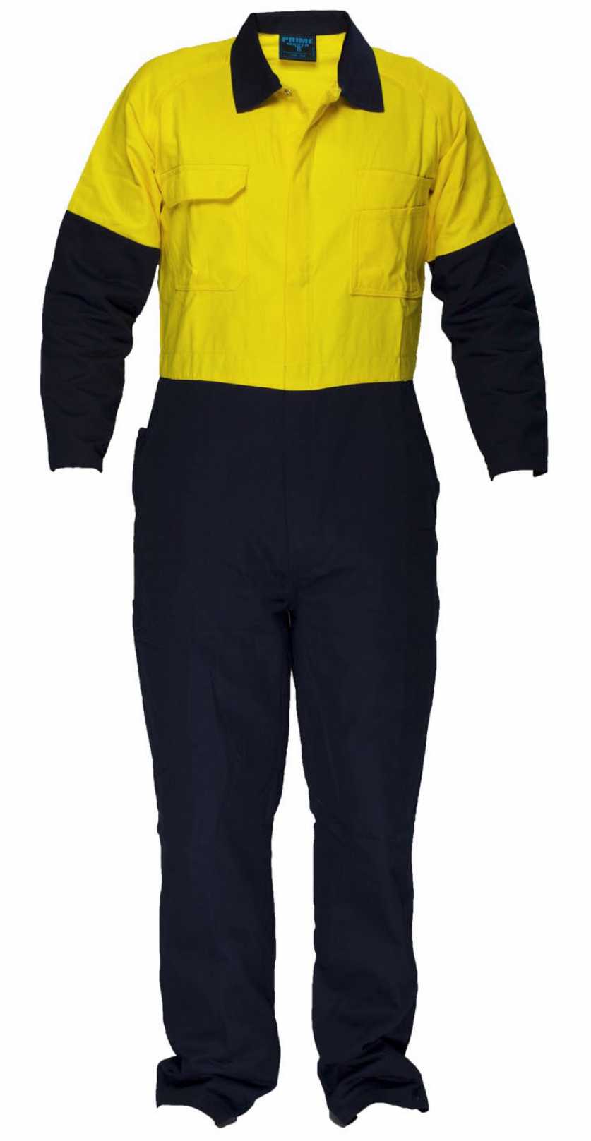 PrimeMover WW9311-311gsm HiVis Coverall 77-137S - Click Image to Close