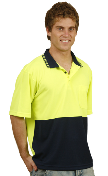 WinningSpirit SW01TD-TrueDry® Micro-mesh Safety Polo