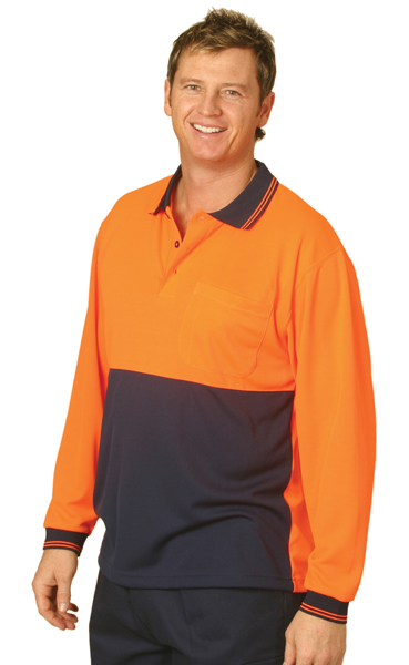 WinningSpirit SW05CD-CoolDry® Micro-mesh Safety Polo