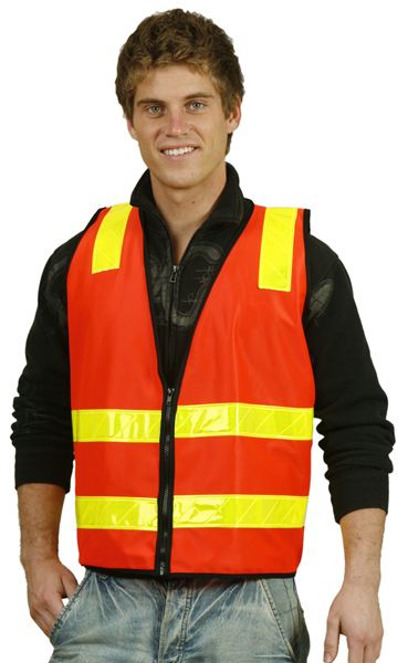 WinningSpirit SW10A-VIC Road Style Safety Vest - Click Image to Close