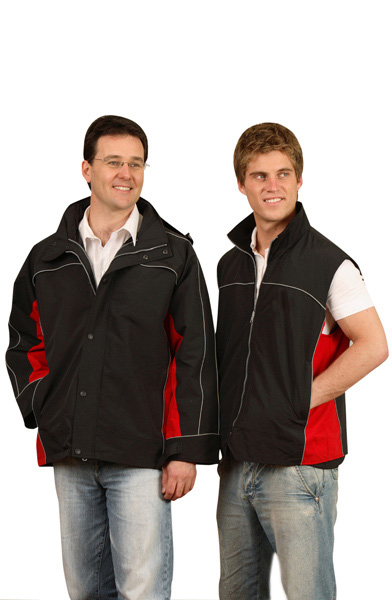 WinningSpirit JK18-Men’s 3-in-1 Jacket with Reversible Vest as L - Click Image to Close