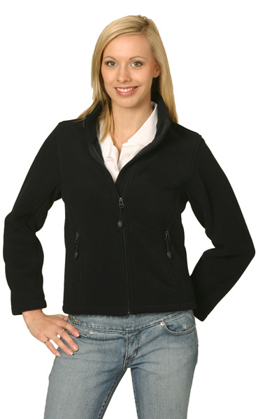 WinningSpirit PF08-Ladies’ Bonded Polar Fleece Full Zip Fitted J - Click Image to Close