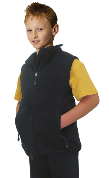 WinningSpirit PF09K-Kids’ Bonded Polar Fleece Vest - Click Image to Close