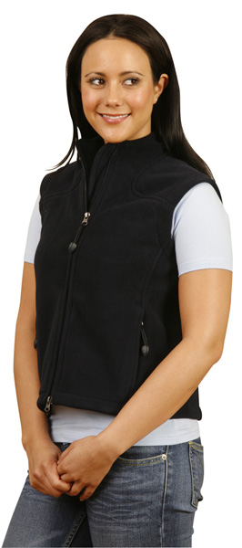 WinningSpirit PF10-Ladies’ Bonded Polar Fleece Vest