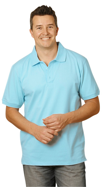 WinningSpirit PS55-Men’s Cotton Stretch Pique Polo - Click Image to Close