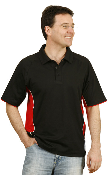 WinningSpirit PS68-Men’s TrueDry® Tri-colour Polo - Click Image to Close