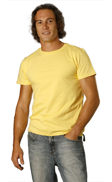 WinningSpirit TS25-210gsm Combed Cotton Men’s Fashion Tee Shirt - Click Image to Close