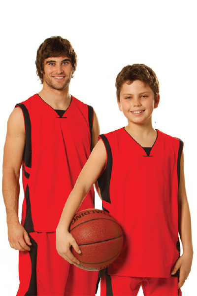 WinningSpirit TS83K-Kids’ CoolDry® Basketball Singlet - Click Image to Close