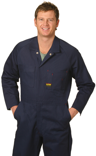 WinningSpirit WA08 Mens Action Back Coverall Stout - Click Image to Close