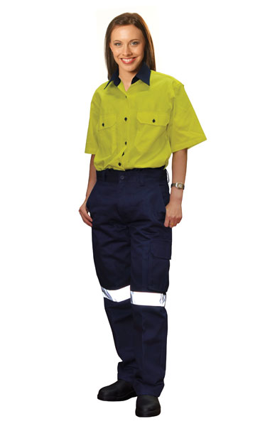 WinningSpirit WP15HV-Ladies’ Heavy Cotton Pre-shrunk Drill Work - Click Image to Close