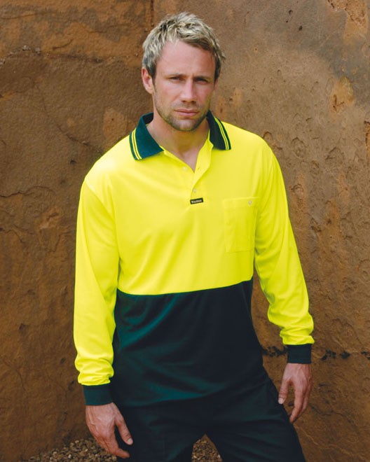 Visitec VPML-Original Microfibre Polo L/S - Click Image to Close